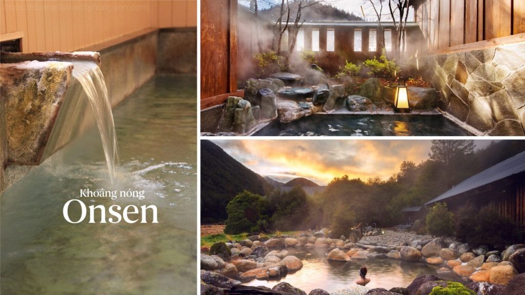 tiện ích onsen khoáng nóng