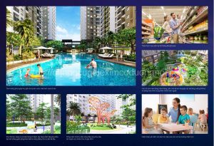 Mô tả những tiện ích ngoài trời chung cư geleximco Dương Nội