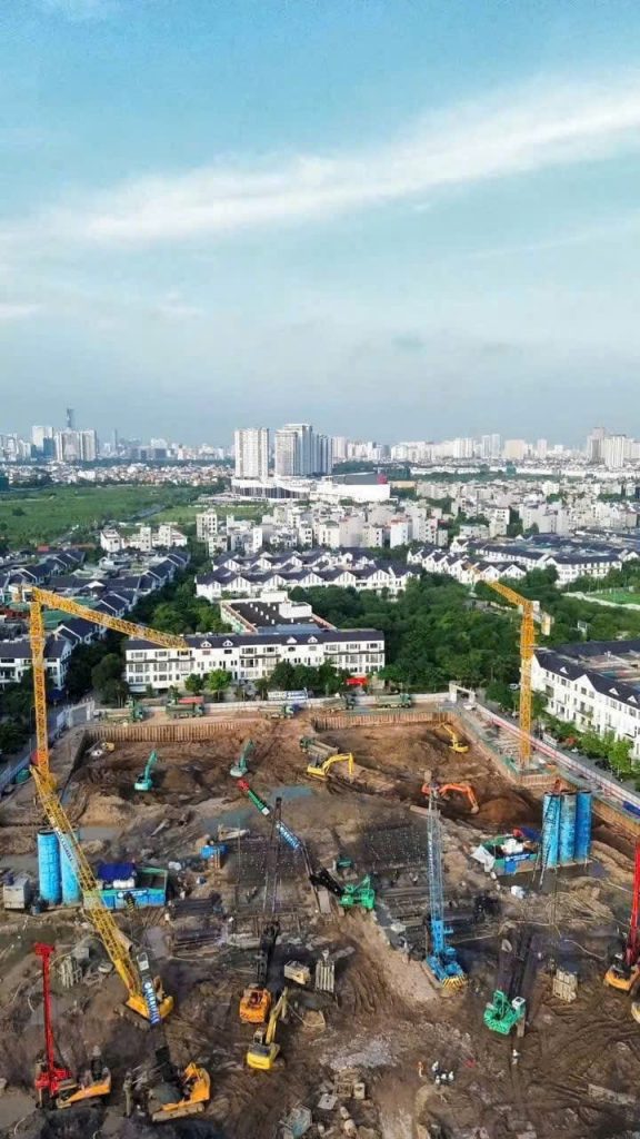 Tiến độ dự án chung cư An Bình HomeLand